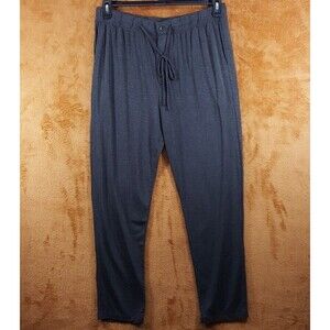 EBERJEY Sleepwear Mens XL Gray Drawstring Pajama Pants PJs Bottoms Modal WILLIAM